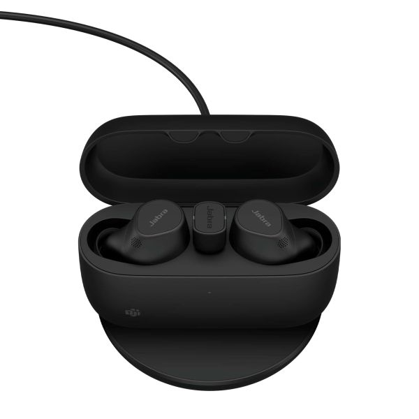 Jabra Evolve2 Buds Headset True Wireless Stereo (TWS) In-ear Oproepen/muziek Bluetooth Zwart (20797-999-889)