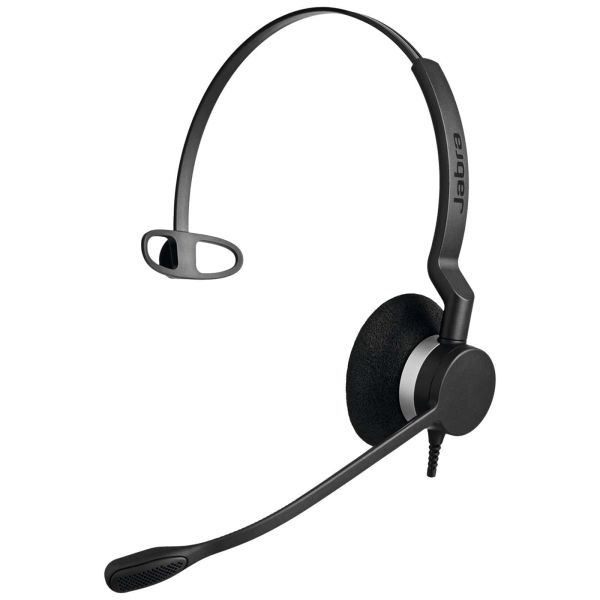 Jabra Biz 2300 USB UC Mono Headset Bedraad Hoofdband Kantoor/callcenter USB Type-A Zwart (2393-829-109)
