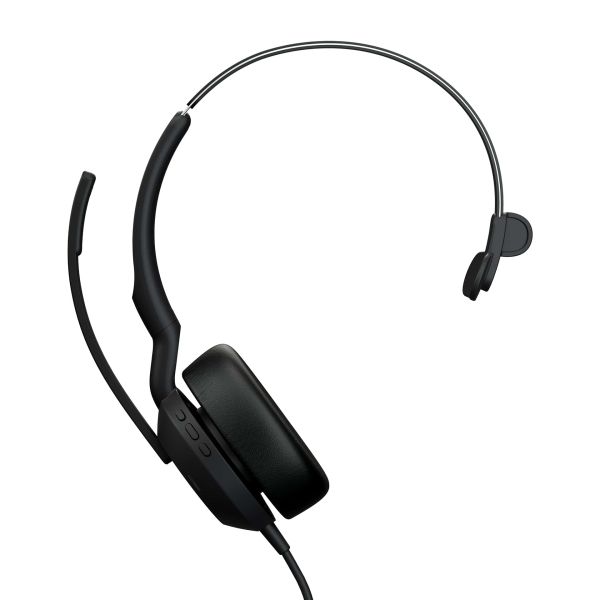 Jabra Evolve2 50 Headset Bedraad Hoofdband Kantoor/callcenter USB Type-C Zwart (25089-899-899)