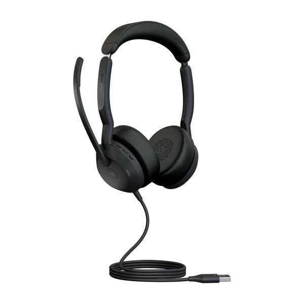 Jabra Evolve2 50 Headset Bedraad Hoofdband Kantoor/callcenter USB Type-A Zwart (25089-999-999)