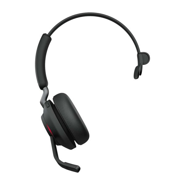 Jabra Evolve2 65, MS Mono Headset Draadloos Hoofdband Kantoor/callcenter USB Type-A Bluetooth Zwart (26599-899-999)
