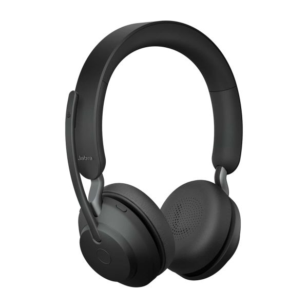 Jabra Evolve2 65, UC Stereo Headset Draadloos Hoofdband Kantoor/callcenter USB Type-A Bluetooth Zwart (26599-989-989)