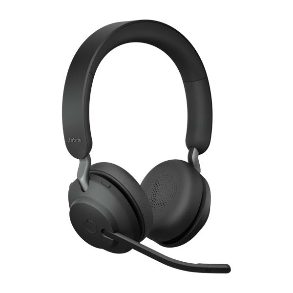 Jabra Evolve2 65, UC Stereo Headset Draadloos Hoofdband Kantoor/callcenter USB Type-A Bluetooth Zwart (26599-989-999)