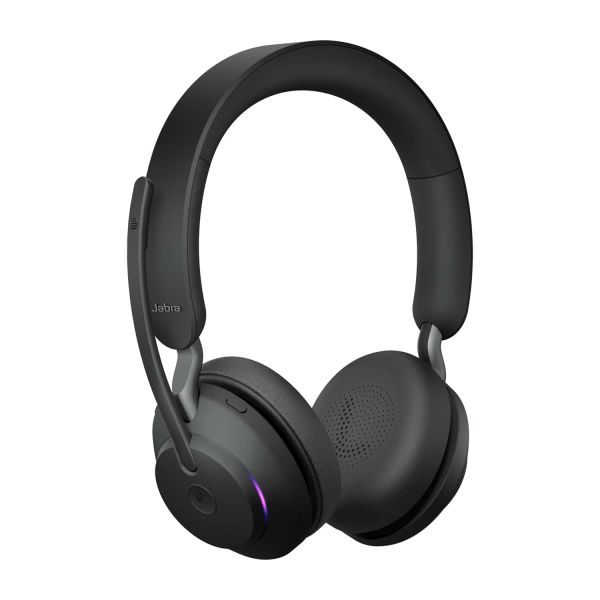 Jabra Evolve2 65, MS Stereo Headset Draadloos Hoofdband Kantoor/callcenter USB Type-C Bluetooth Zwart (26599-999-899)