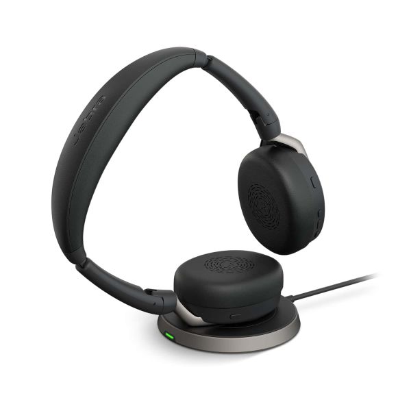 Jabra Evolve2 65 Flex Headset Bedraad en draadloos Hoofdband Kantoor/callcenter Bluetooth Zwart (26699-999-989)