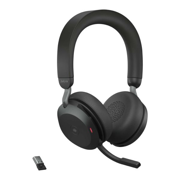 Jabra Evolve2 75 Headset Draadloos Hoofdband Kantoor/callcenter Bluetooth Zwart (27599-999-999)