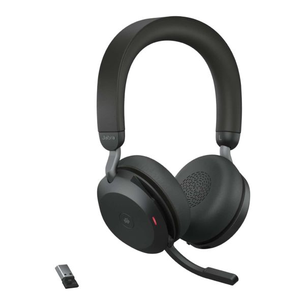 Jabra Evolve2 75 Headset Draadloos Hoofdband Kantoor/callcenter Bluetooth Zwart (27599-999-999) Jabra Evolve2 75 Headset Draadloos Hoofdband Kantoor/callcenter Bluetooth Zwart (27599-999-999)