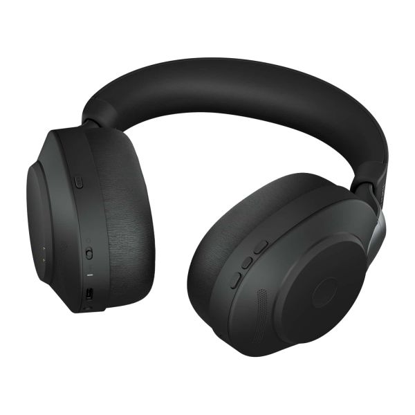 Jabra Evolve2 85, UC Stereo Headset Bedraad en draadloos Hoofdband Kantoor/callcenter USB Type-C Bluetooth Zwart (28599-989-889) Jabra Evolve2 85, UC Stereo Headset Bedraad en draadloos Hoofdband Kantoor/callcenter USB Type-C Bluetooth Zwart (28599-989-889)