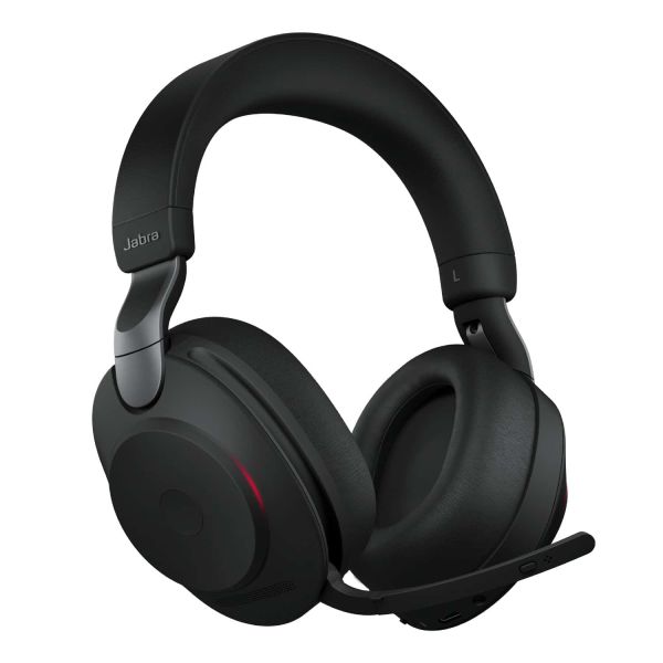 Jabra Evolve2 85 Headset Draadloos Hoofdband Kantoor/callcenter USB Type-C Bluetooth Zwart (28599-989-899)