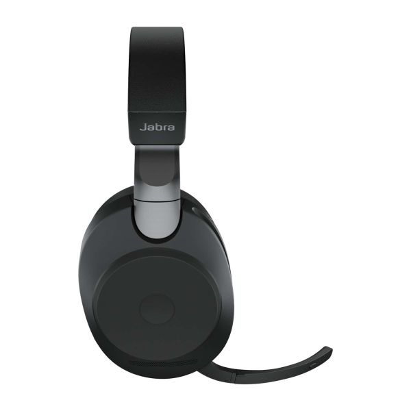 Jabra Evolve2 85, UC Stereo Headset Bedraad en draadloos Hoofdband Kantoor/callcenter USB Type-A Bluetooth Zwart (28599-989-989)