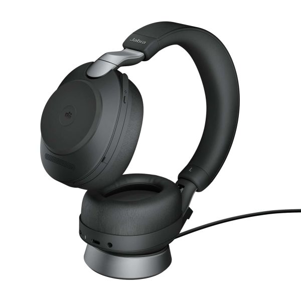 Jabra Evolve2 85 Headset Draadloos Hoofdband Kantoor/callcenter USB Type-A Bluetooth Zwart (28599-999-989) Jabra Evolve2 85 Headset Draadloos Hoofdband Kantoor/callcenter USB Type-A Bluetooth Zwart (28599-999-989)