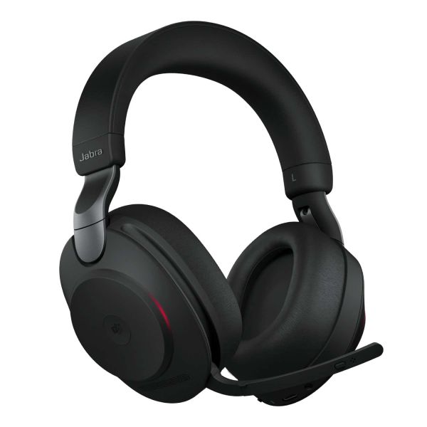 Jabra Evolve2 85 Headset Draadloos Hoofdband Kantoor/callcenter USB Type-A Bluetooth Zwart (28599-999-989)