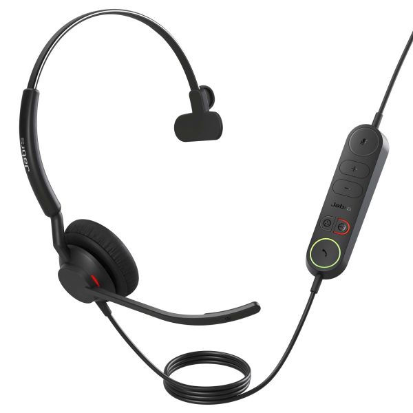 Jabra Engage 40 Headset Bedraad Hoofdband Kantoor/callcenter USB Type-C (4093-419-299)