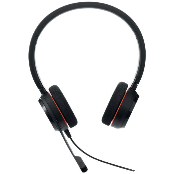 Jabra Evolve 20 MS Stereo Headset Bedraad Hoofdband Kantoor/callcenter USB Type-A Zwart (4999-823-109)