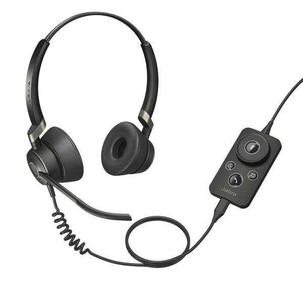 Jabra Engage 50 Stereo Headset Bedraad Hoofdband Kantoor/callcenter USB Type-C Bluetooth Zwart (5099-610-189)