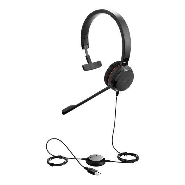 Jabra Evolve 30 II Headset Bedraad Hoofdband Kantoor/callcenter USB Type-A Zwart (5393-829-309)
