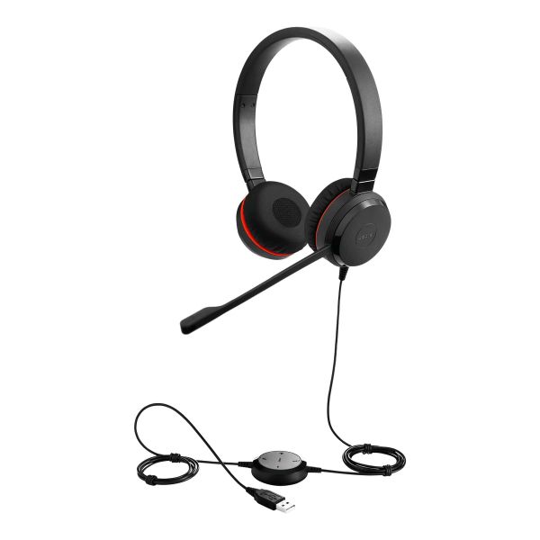 Jabra Evolve 30 II Headset Bedraad Hoofdband Kantoor/callcenter USB Type-A Zwart (5399-829-309)