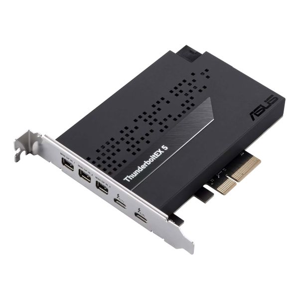 ASUS ThunderboltEX 5 interfacekaart/-adapter Intern Mini DisplayPort, PCIe, USB 2.0 (90MC0E50-M0EAY0)