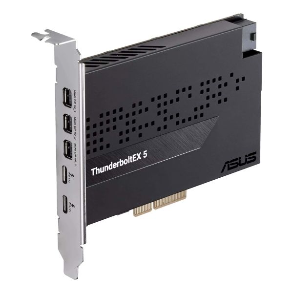 ASUS ThunderboltEX 5 interfacekaart/-adapter Intern Mini DisplayPort, PCIe, USB 2.0 (90MC0E50-M0EAY0)