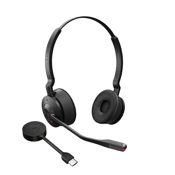 Jabra Engage 55 MS Stereo Headset Draadloos Hoofdband Kantoor/callcenter USB Type-A Zwart (9559-450-111-1) Jabra Engage 55 MS Stereo Headset Draadloos Hoofdband Kantoor/callcenter USB Type-A Zwart (9559-450-111-1)