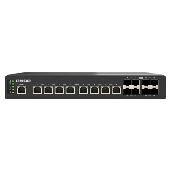 QNAP QSW-IM3216-8S8T netwerk-switch Managed 10G Ethernet (100/1000/10000) Zwart (QSW-IM3216-8S8T) QNAP QSW-IM3216-8S8T netwerk-switch Managed 10G Ethernet (100/1000/10000) Zwart (QSW-IM3216-8S8T)