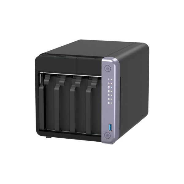 QNAP TS-432X-4G NAS Tower Alpine Alpine AL-524 4 GB DDR4 QNAP QTS Zwart (TS-432X-4G-PE)