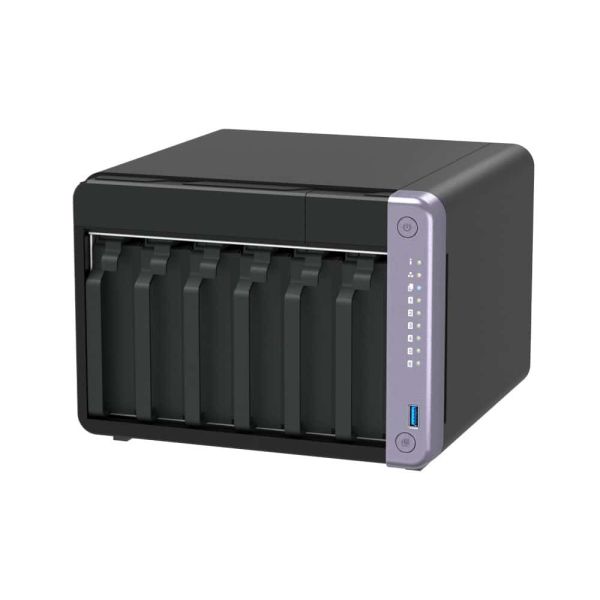 QNAP TS-632X-4G NAS Tower Alpine Alpine AL-524 4 GB DDR4 QNAP QTS Zwart (TS-632X-4G-PE)