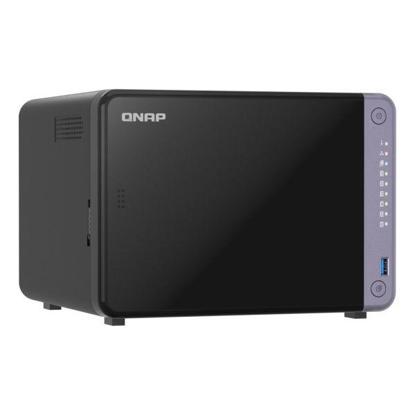 QNAP TS-632X-4G NAS Tower Alpine Alpine AL-524 4 GB DDR4 QNAP QTS Zwart (TS-632X-4G-PE)