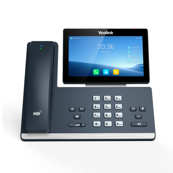 Yealink SIP-T58W PRO - VoIP-Telefon - mit Bluetooth-Schnittstelle mit Rufnummernanzeige - 10 Parteien Anruffunktion - SIP, SIP v (1301113)