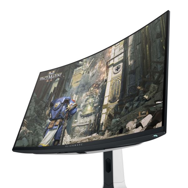 Alienware AW3225QF computer monitor 81,3 cm (32") 3840 x 2160 Pixels 4K Ultra HD QD-OLED Zwart, Wit (GAME-AW3225QF)