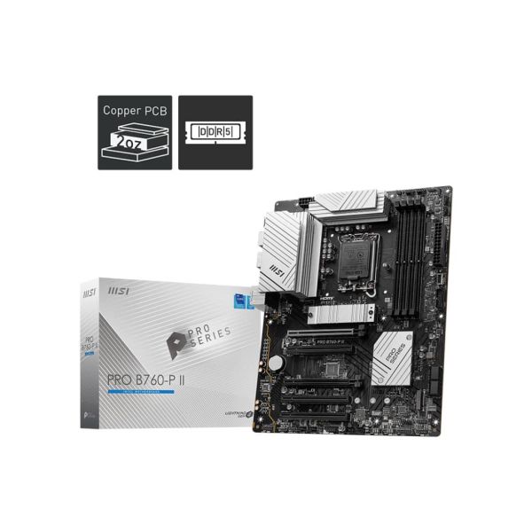 MSI PRO B760-P II moederbord Intel B760 LGA 1700 ATX (PRO B760-P II)