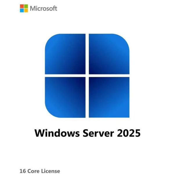 Microsoft Windows Server 2025 Datacenter 16-core Licentie (P77102-B21)
