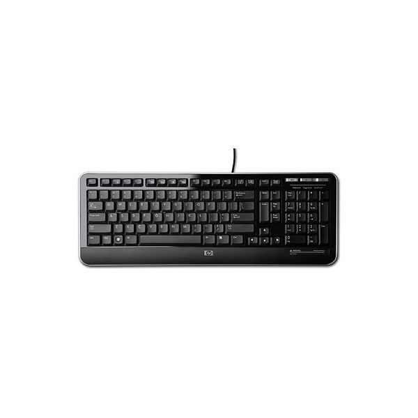 HP QY776AA toetsenbord Kantoor USB QWERTY Engels Zwart (QY776AA#ABB) HP QY776AA toetsenbord Kantoor USB QWERTY Engels Zwart (QY776AA#ABB)