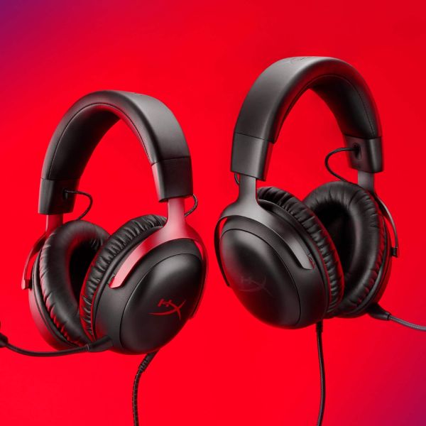 HyperX Cloud III - Gamingheadset (zwart/rood) (727A9AA)