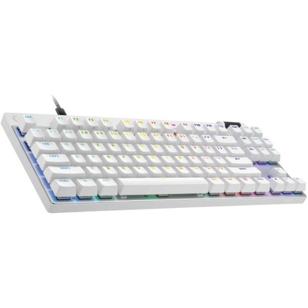 Logitech PRO X TKL RAPID WHITE - US INTL - EMEA28 (920-013242)