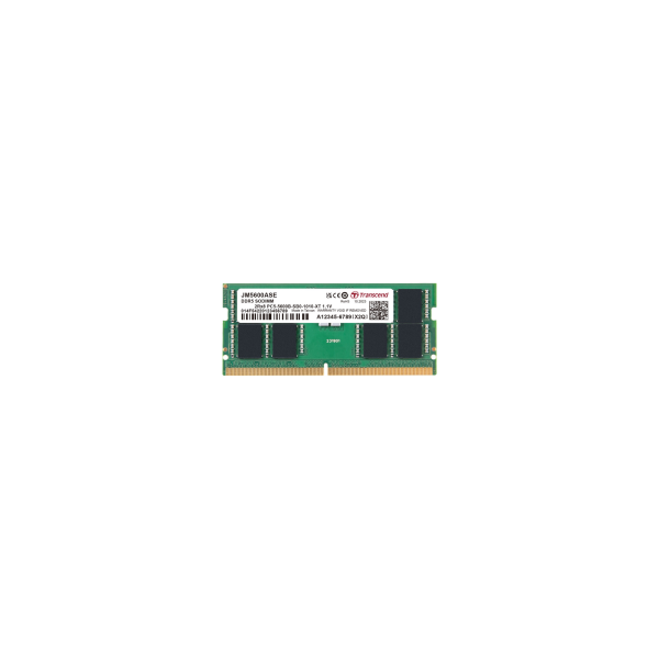 TRANSCEND 24GB JM DDR5 5600 SO-DIMM 1Rx8 (JM5600ASE-24G)