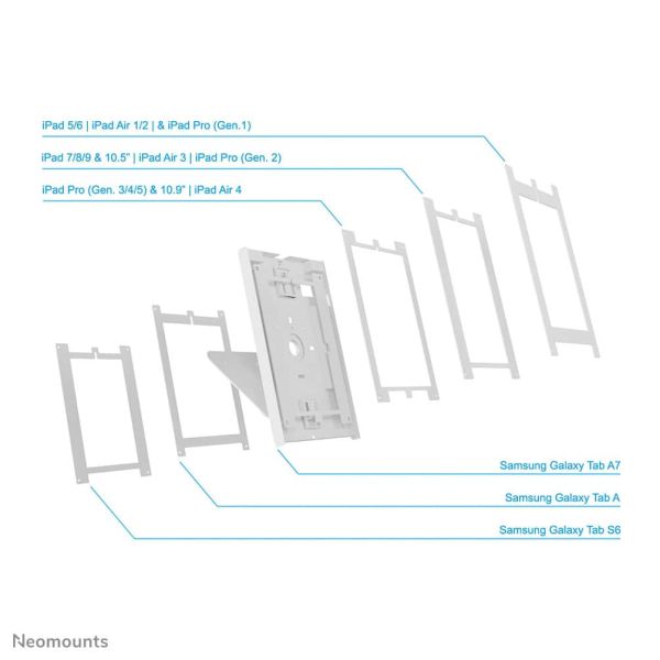 Neomounts tafelblad/wand tablethouder (DS15-630WH1)