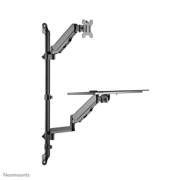 Neomounts wandgemonteerd zit-sta werkstation (WL90-325BL1)
