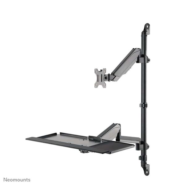 Neomounts wandgemonteerd zit-sta werkstation (WL90-325BL1)