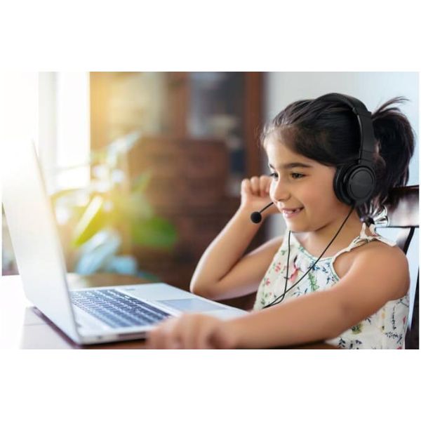 Kensington K33065WW hoofdtelefoon/headset Bedraad Hoofdband Kantoor/callcenter USB Type-A Zwart (K33065WW)