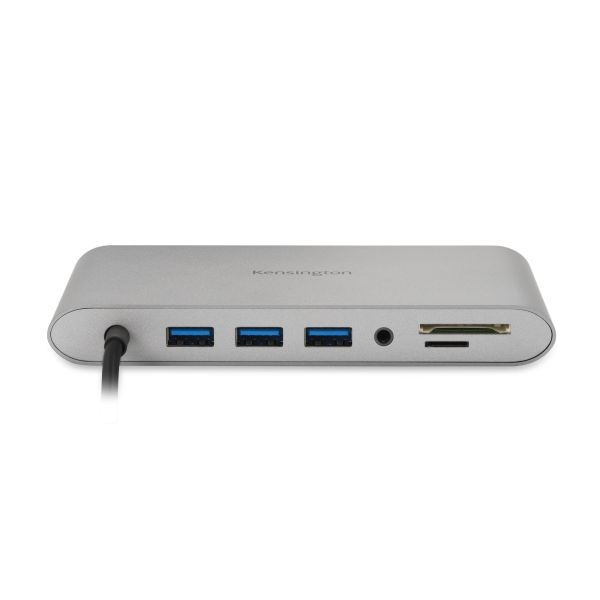 Kensington UH1440P USB-C 5Gbps Dual Video Driverless Mobile Dock – 85W Pass-Through Power – DP/HDMI/VGA (K33853WW)