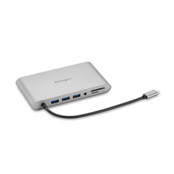 Kensington UH1440P USB-C 5Gbps Dual Video Driverless Mobile Dock – 85W Pass-Through Power – DP/HDMI/VGA (K33853WW)