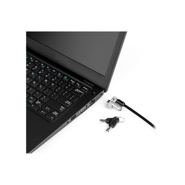 Kensington Slim N17 2.0 Keyed Laptop Lock voor Wedge-Shaped Slots (K64440WW)