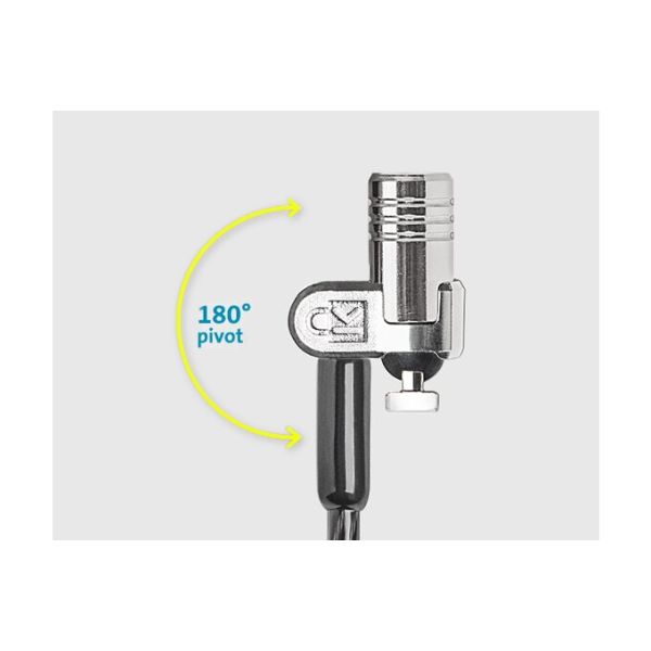 Kensington MicroSaver® 2.0 Twin-laptopslot met sleutel (K65048WW)