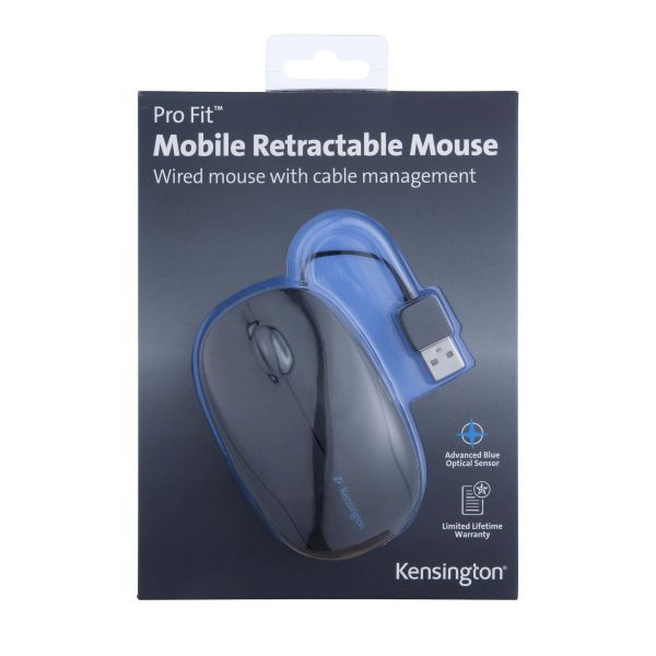 Kensington Pro Fit Intrekbare Mobiele Muis (K72339EU)