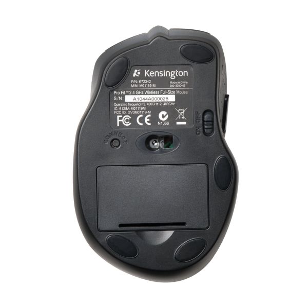Kensington Pro Fit Draadloze Full-Size Muis (K72370EU)