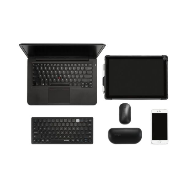 Kensington Multi-Device Dual Wireless Compact Keyboard (K75502BE)
