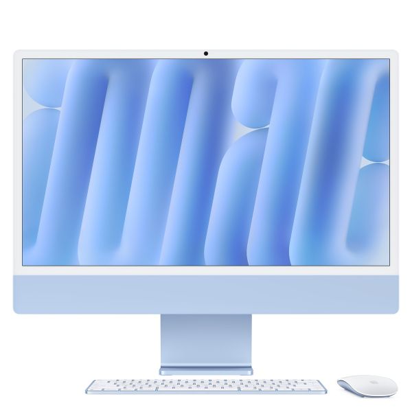 Apple iMac Blau CZ1E5-0021000 - 61cm(24‘‘) M4 8?Core CPU, 8?Core GPU, 16GB RAM, 1TB SSD, Standardglas, Magic Keyboard (CZ1E5-0021000)
