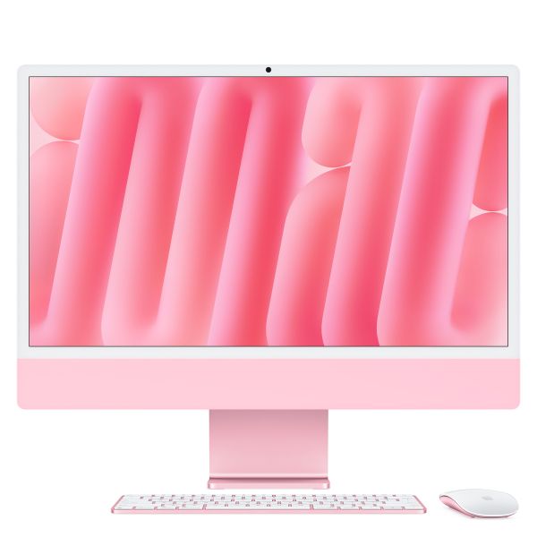 Apple iMac Pink CZ1E6-0101010 - 61cm(24‘‘) M4 8?Core CPU, 8?Core GPU, 24GB RAM, 256GB SSD, Standardglas, Magic Keyboard Touch-ID (CZ1E6-0101010)