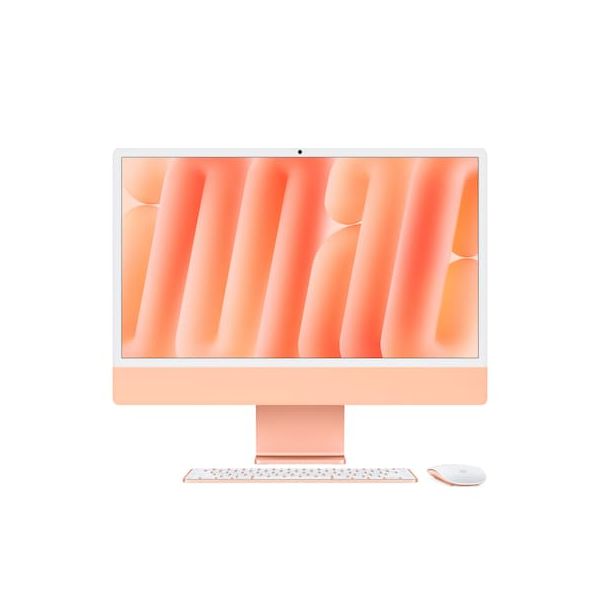 Apple iMac Orange CZ1E8-0021010 - 61cm(24‘‘) M4 8?Core CPU, 8?Core GPU, 16GB RAM, 1TB SSD, Standardglas, Magic Keyboard Touch-ID (CZ1E8-0021010)